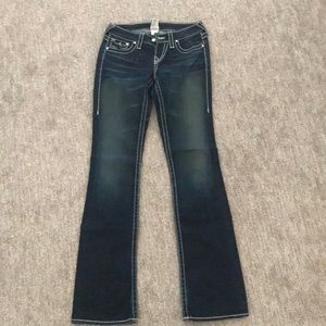 True Religion Dark Wash Jeans Size 27